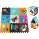 Mīkstais izglītības paklājs - mīklu instrumenti 9 datori.