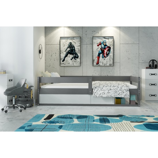 Bērnu gulta HUGO 200 x 90 cm.