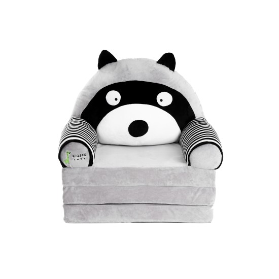 Mīksts bērnu plīša krēsls XXL 3in1 "Lemur"