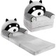 Mīksts bērnu plīša krēsls XXL 3in1 "Lemur"