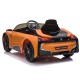 Vienvietīgs bērnu elektromobilis BMW I8 Lift, oranžs