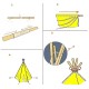Spēļu telts tējkanna WIGWAM YELLOW