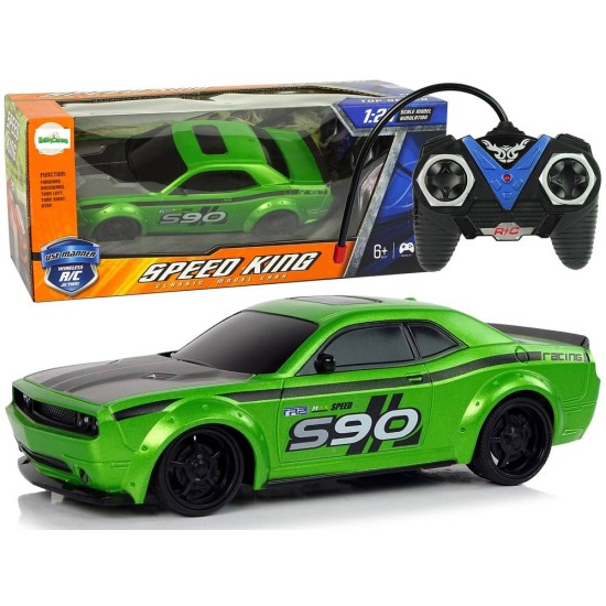 Radijo bangomis valdomas sportinis automobilis Speed King