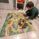 Figūriņas - dinozauri, 11 gab. + paklājiņš