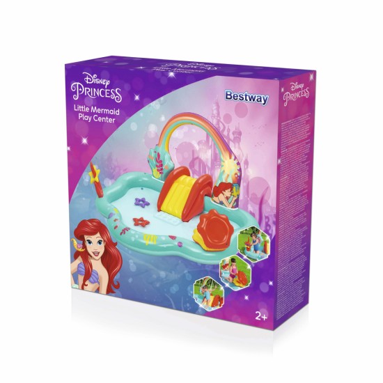 BESTWAY bērnu peldbaseins "Disney Princess" ar ūdens šļakatām