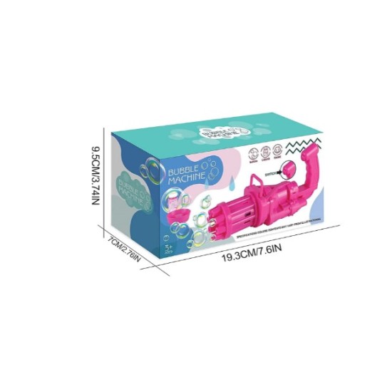 Automatinis muilo burbulų šautuvas Bubble Gun 