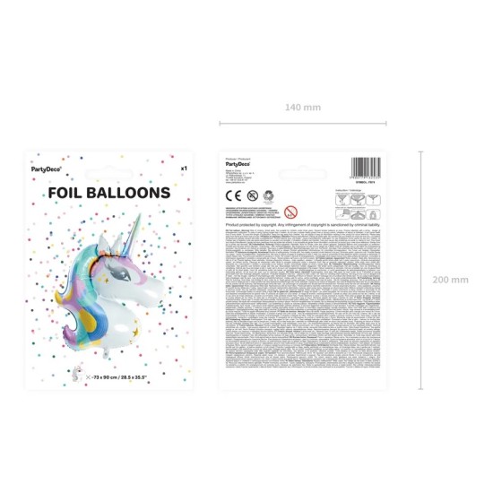 Folinis balionas "Vienaragis"