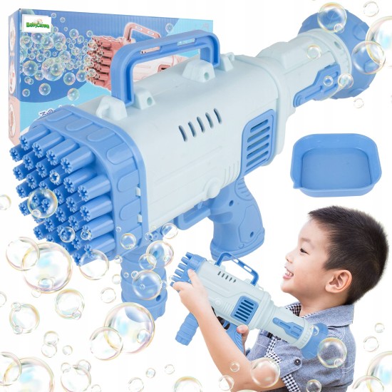 Automātiskā ziepju burbuļu pistole Bazooka Bubble Gun