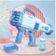 Automātiskā ziepju burbuļu pistole Bazooka Bubble Gun