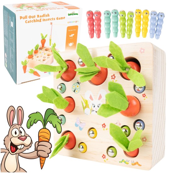 Montessori Medinė žvejyba "Morkos"