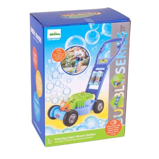 Zāles pļāvējs ar burbuļiem Double Bubble, Blue