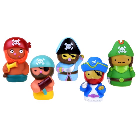 Pirštukų žaisliukai - Piratai 5vnt.