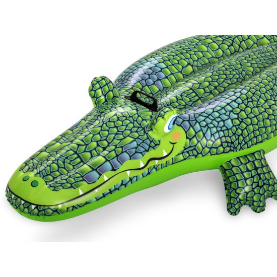 BESTWAY Piepūšamais krokodils peldēšanai 152x71 cm.