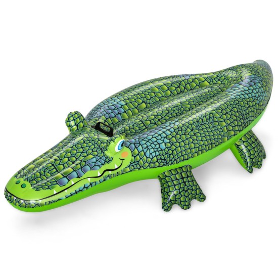 BESTWAY Piepūšamais krokodils peldēšanai 152x71 cm.