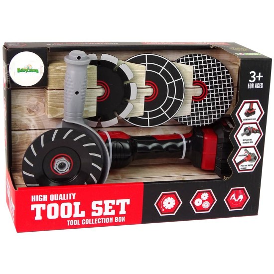 Bērnu leņķa slīpmašīna ar piederumiem Tool Set