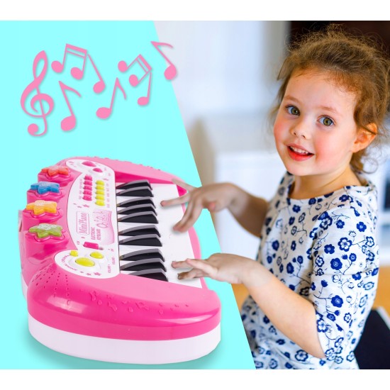 Lavinamasis Muzikinis Pianinas " My Piano" Rose