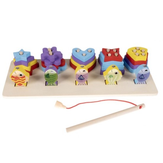 Montessori Medinė žvejyba „Kruzzel"