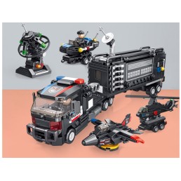 SWAT konstruktors 6in1, 672 detaļas