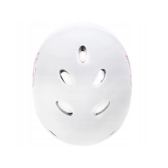 Vaikiškas šalmas Raven White/Pink S (54-56cm)