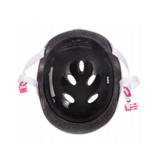 Vaikiškas šalmas Raven White/Pink S (54-56cm)