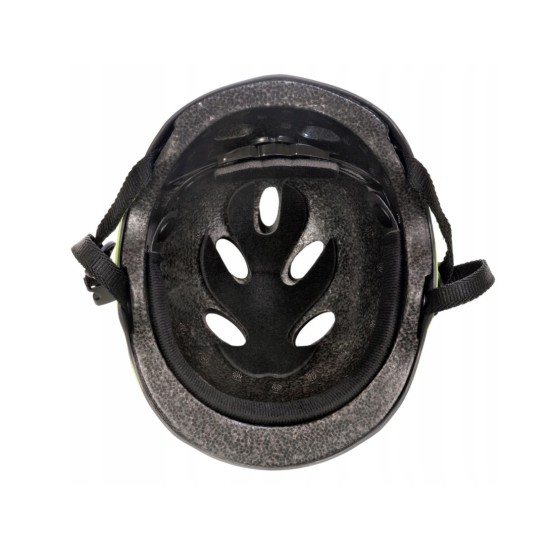 Vaikiškas šalmas Raven Grey/Lime S (54-56cm)