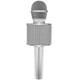 Nešiojamas karaoke bluetooth mikrofonas Ws 858 Silver