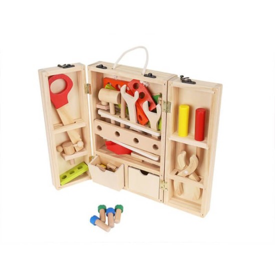 Koka amatnieka instrumentu komplekts Tool Box