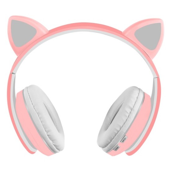 Bezvadu Bluetooth austiņas ar LED Earbuds Rose