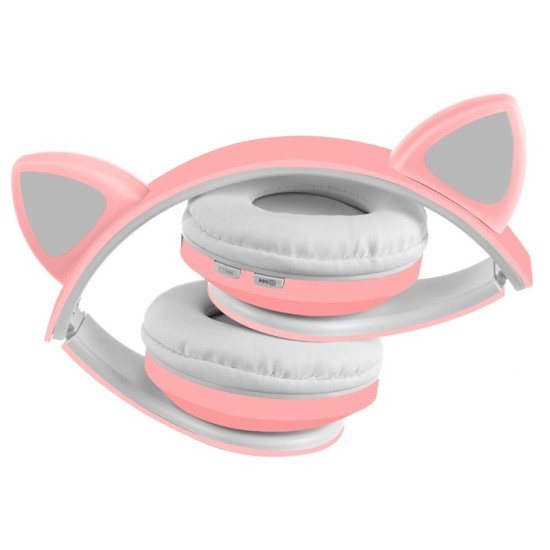 Bezvadu Bluetooth austiņas ar LED Earbuds Rose