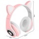 Bezvadu Bluetooth austiņas ar LED Earbuds Rose