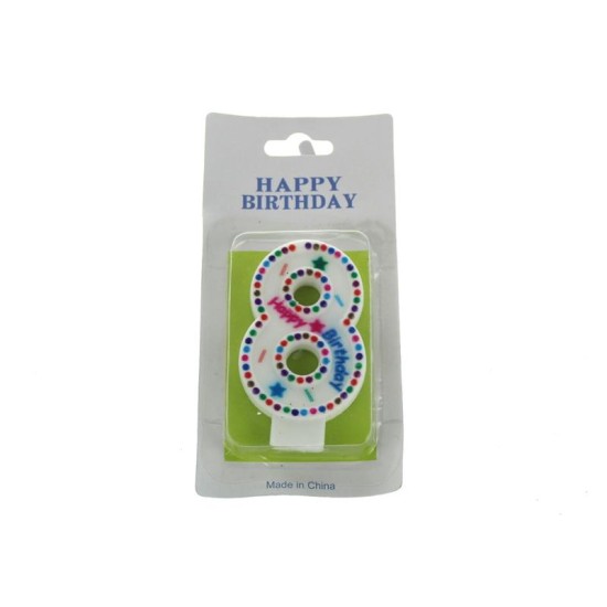 Gimtadienio žvakutė „Happy Birthday“