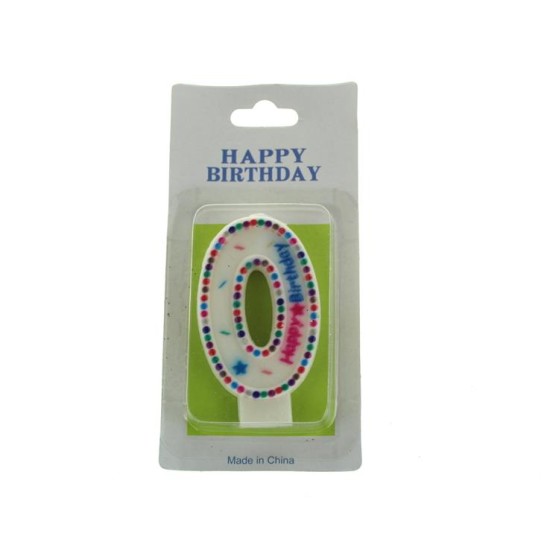 Gimtadienio žvakutė „Happy Birthday“