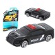 Metalinis policijos automobilis 7 cm.