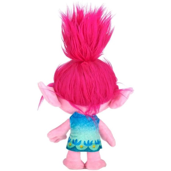 Plīša rotaļlieta DreamWorks Trolls, zila, 30 cm.