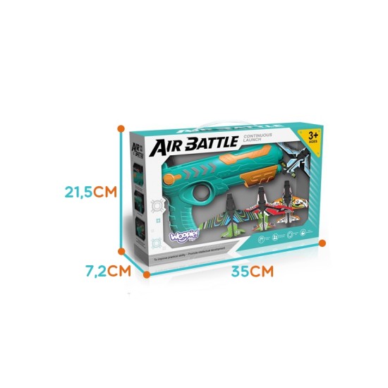 Rotaļu lielgabals ar 4 lidmašīnām "Air Battle"