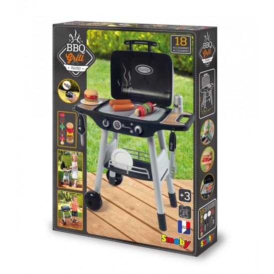 Smoby Outdoor grils - bārbekjū ar piederumiem 18gab.