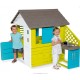 Bērnu rotaļu namiņš ar virtuvīti Smoby Pretty Playhouse + Summer Kitchen