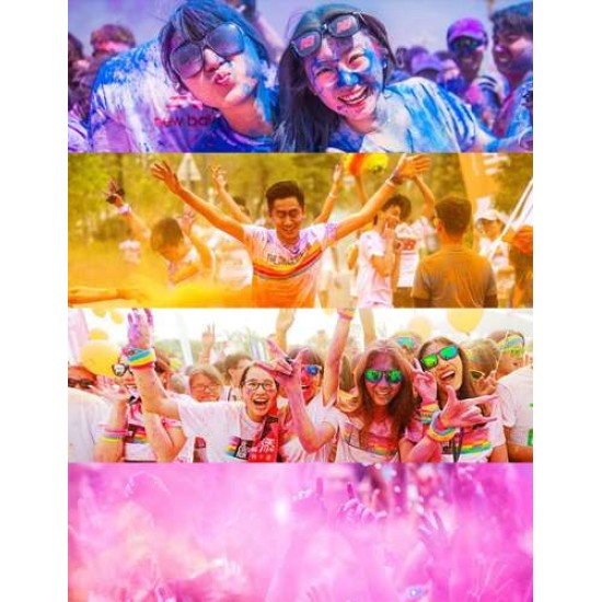 HOLI PŪDERA KRĀSU KOMPLEKTS - 10 KRĀSAS