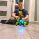 360° akrobātiskais auto ar tālvadības pulti CRAZY TWISTER un ledus gaismām melns-zaļš