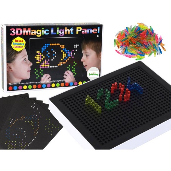 3D burvju gaismas dēlis