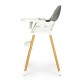 Maitinimo kėdutė Ecotoys Grey New 2in1