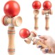 KENDAMA koka prasmju spēle — sarkana