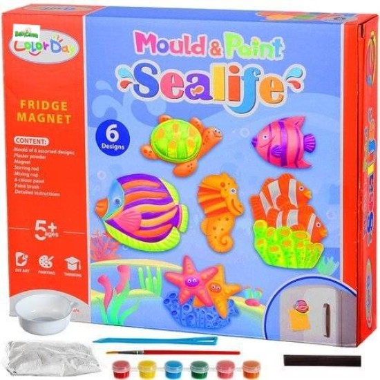 Radošais ģipša liešanas komplekts "Sealife"