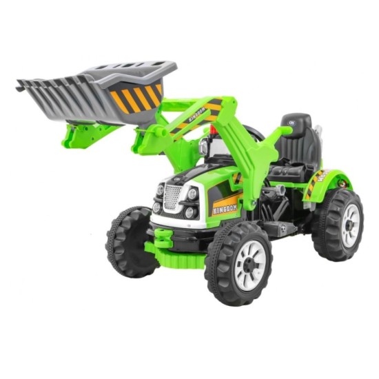 Elektrotraktors zaļš, KINGDOM