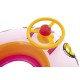 BESTWAY Pripučiamas plaustas Kiddie Car, 98 x 66 cm. Rose