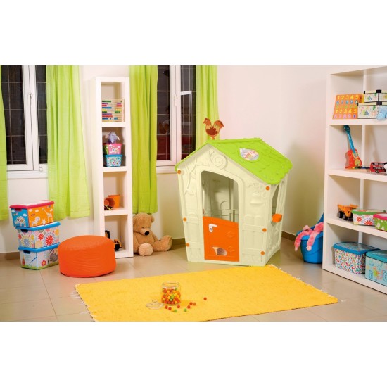 Plastmasas rotaļu māja Curver MAGIC PLAYHOUSE CREAMY