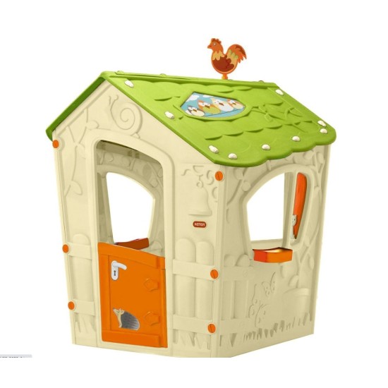 Plastmasas rotaļu māja Curver MAGIC PLAYHOUSE CREAMY