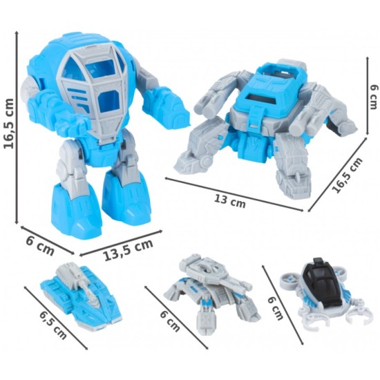 Galaxy robots ar 3 transportlīdzekļiem