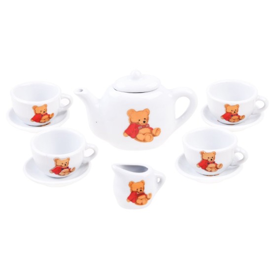 Porcelianinis  arbatos puodelių rinkinys  “ Tea set ” 