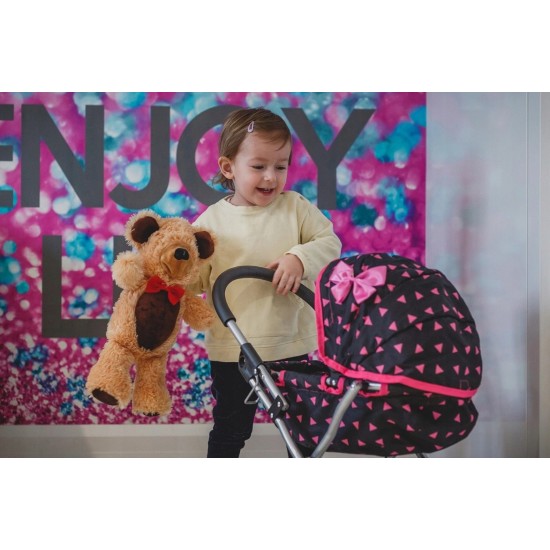 Leļļu rati ar aksesuāriem "Butterfly"